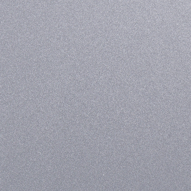 Feuille en acrylique argenté