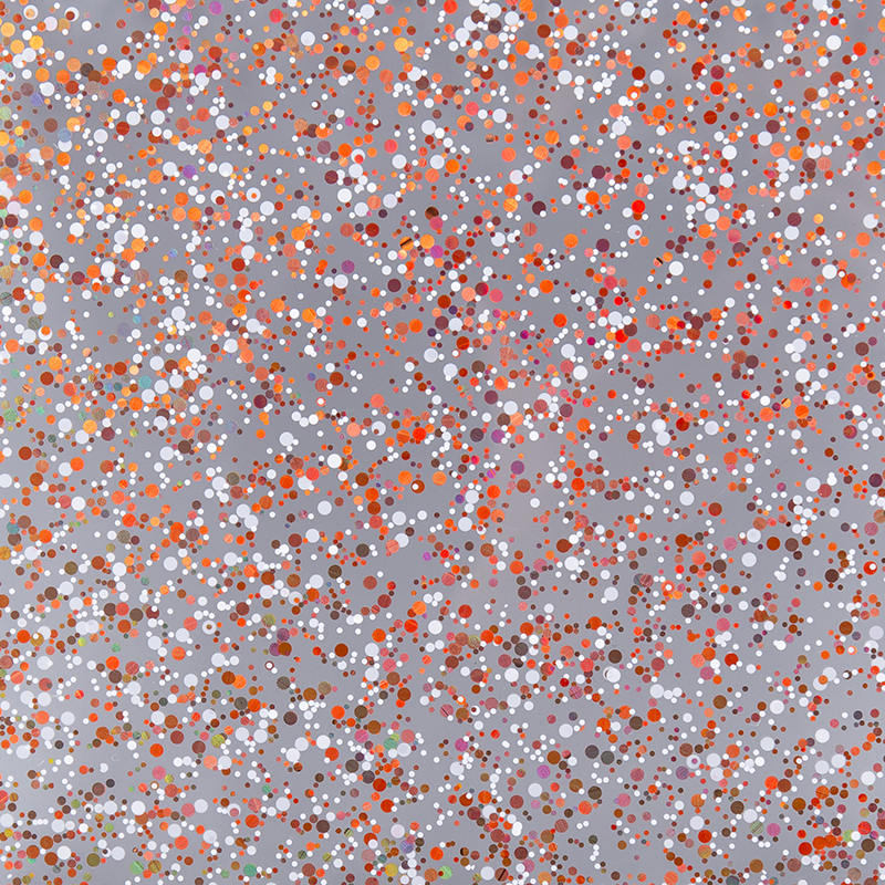 Feuille acrylique à paillettes à motifs